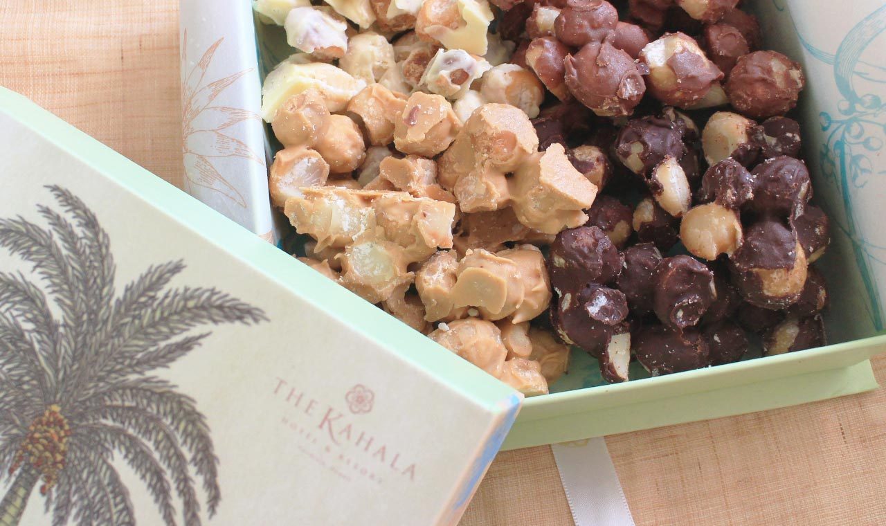 必ず喜ばれるハワイ土産、カハラブティックのチョコマカダミアナッツ ハワイプレス