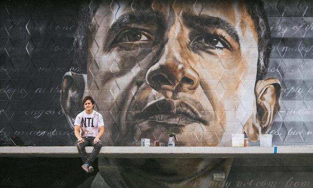 カカアコにオバマ大統領の壁画が登場、人種的調和のメッセージを訴えるのアイキャッチ画像