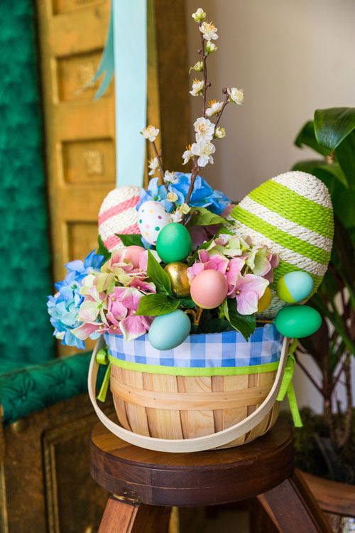 RHC Easter egg basket low
